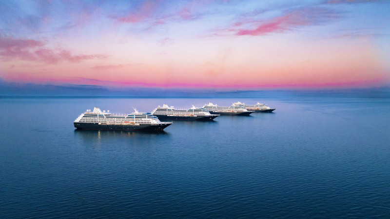 Azamara fleet at sea